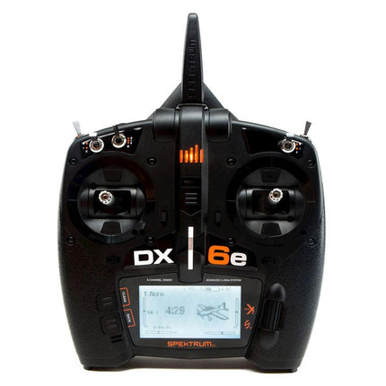 SPMR6655, Spektrum RC DX6e 6 Channel Full Range DSMX Transmitter (Transmitter Only)