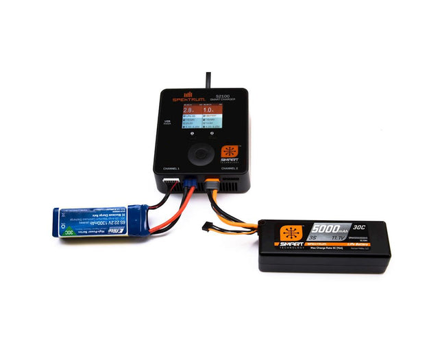 SPMX22004S30, Spektrum RC 4S Smart LiPo 30C Battery Pack w/IC3 Connector (14.8V/2200mAh)