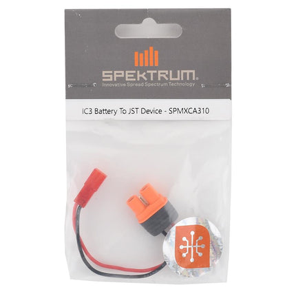 SPMXCA310, Spektrum RC IC3 Battery to JST Device Adapter