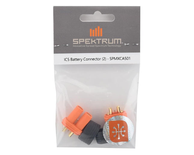 SPMXCA501, Spektrum RC IC5 Battery Connector (2) (Female)
