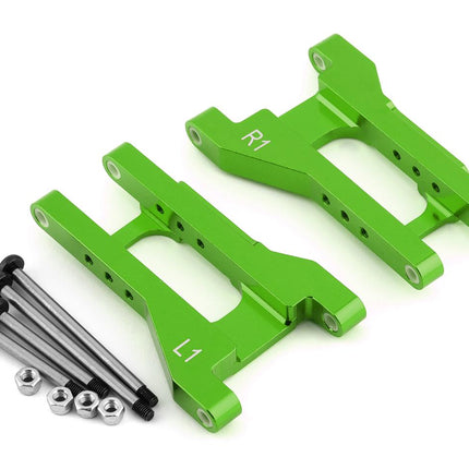 SPTST27501G, ST Racing Concepts Traxxas Drag Slash Aluminum Toe-In Rear Arms (Green)