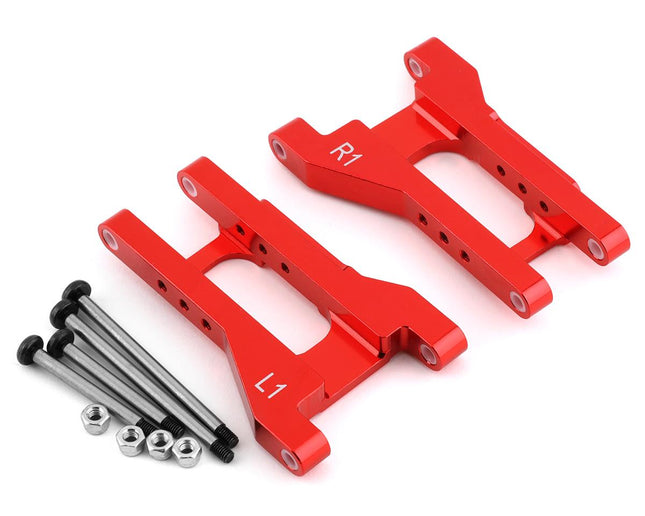 SPTST27501R, ST Racing Concepts Traxxas Drag Slash Aluminum Toe-In Rear Arms (Red)