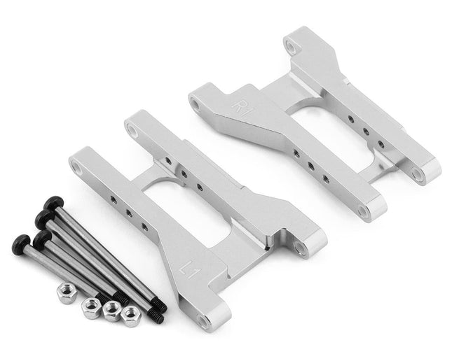 SPTST27501S, ST Racing Concepts Traxxas Drag Slash Aluminum Toe-In Rear Arms (Silver)