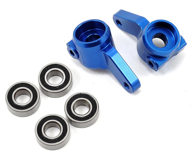 SPTST3636B, ST Racing Concepts Oversized Front Knuckles w/Bearings (Blue)