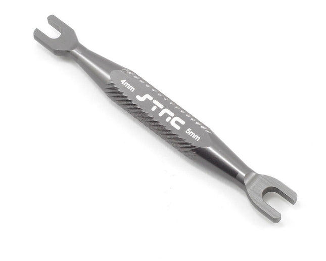 SPTST5475GM, ST Racing Concepts Aluminum 4/5mm Turnbuckle Wrench (Gun Metal)