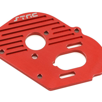 SPTST9490R, ST Racing Concepts Traxxas Drag Slash Aluminum Heat-Sink Motor Plate (Red)