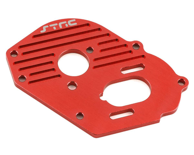 SPTST9490R, ST Racing Concepts Traxxas Drag Slash Aluminum Heat-Sink Motor Plate (Red)