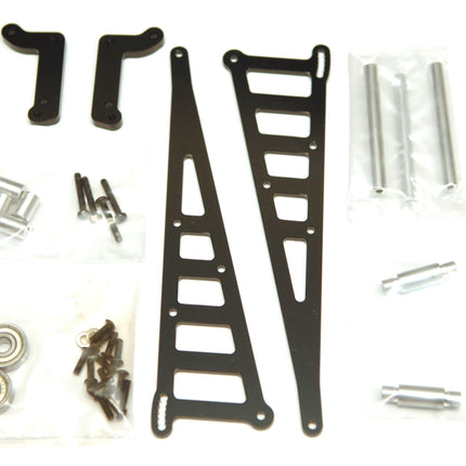 SPTSTC71071BK, CNC Machined Aluminum Wheelie Bar Kit, for DR10, Black
