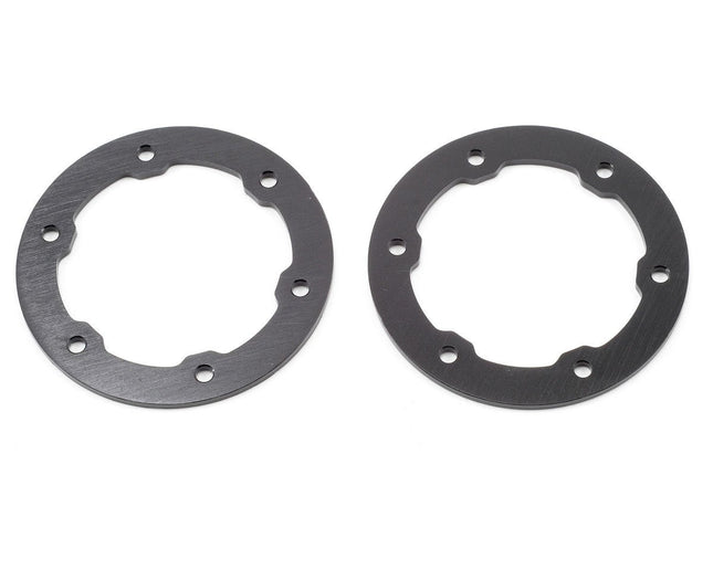 SPTSTP6236BK, ST Racing Concepts Aluminum Beadlock Rings (Black) (2)