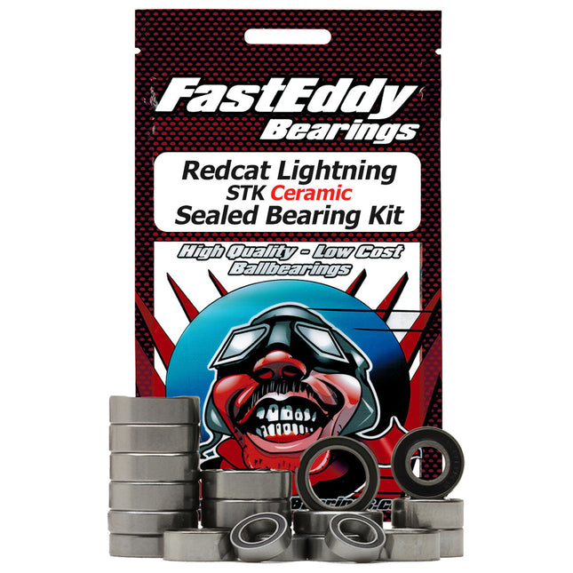 TFE6974, FastEddy Redcat Lightning STK Ceramic Sealed Bearing Kit