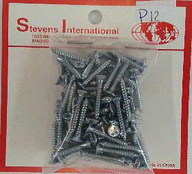 STV-P12, Track Screws Phillips Head for Lionel FasTrack (approx. 100/cd)