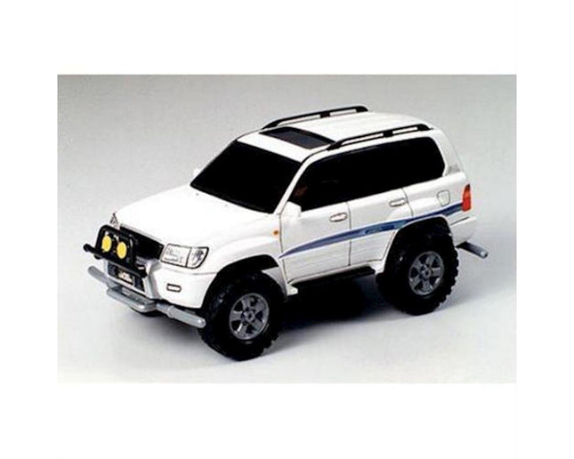 TAM19021, Tamiya 1/32 JR Toyota Land Cruiser 100 Wagon Mini 4WD Kit