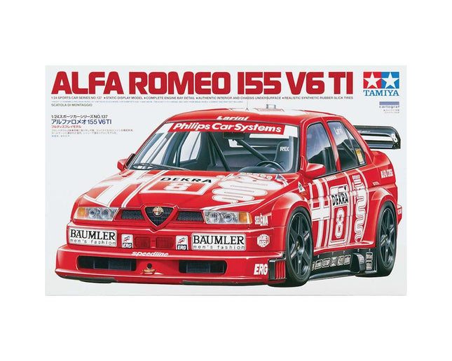 TAM24137, Tamiya 1/24 Alfa Romeo 155 V6 TI Race Car
