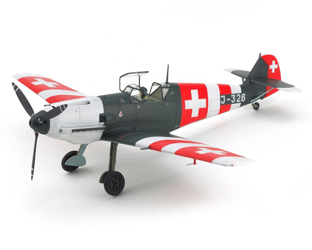 TAM25200, Tamiya 1/48 Swiss Messerschmitt Bf109 E-3 Model Airplane Kit