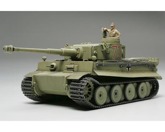 TAM32529, Tamiya 1/48 German Tiger I Initial Tank Model Kit (Africa Corps)