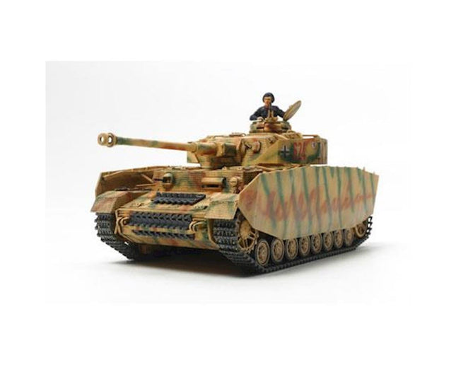 TAM32584, Tamiya 1/48 German Panzer IV Ausf. H Tank Model Kit