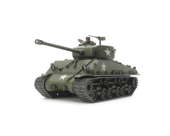 TAM32595, Tamiya 1/48 U.S. Medium Tank M4A3E8 Sherman "Easy Eight" Model Kit