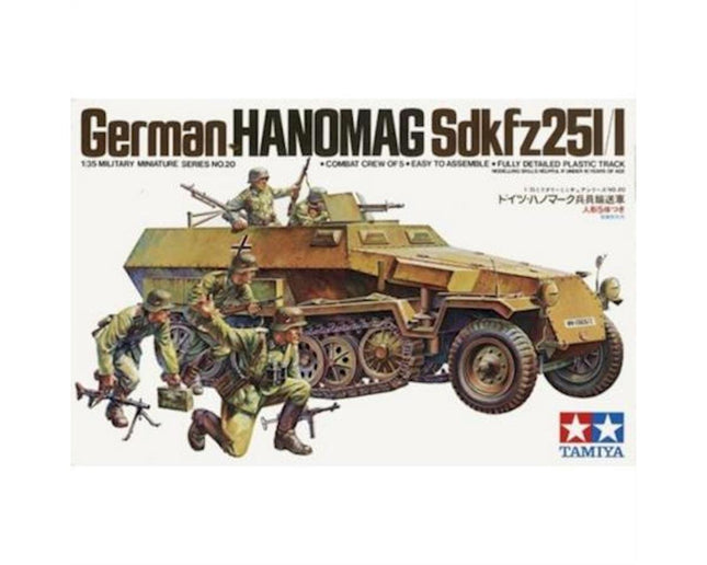 TAM35020, Tamiya 1 35 GERMAN HANOMAG 251 1