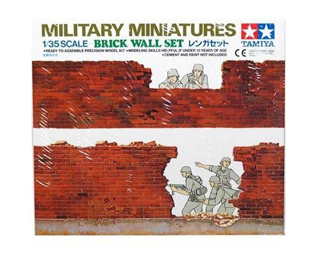 TAM35028, Tamiya 1/35 Brick Wall Set