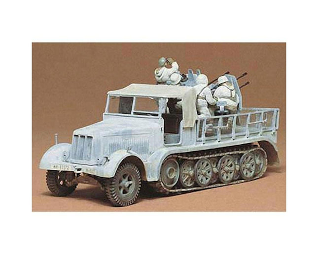 TAM35050, Tamiya 1/35 German 8 Ton 1/2 Track Sd.Kfz. Model Kit