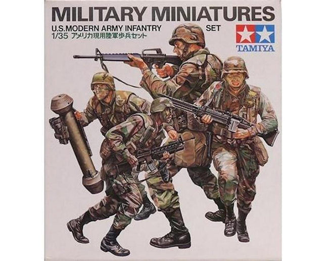 TAM35133, Tamiya 1/35 U.S. Modern Army Infantry Model Kit