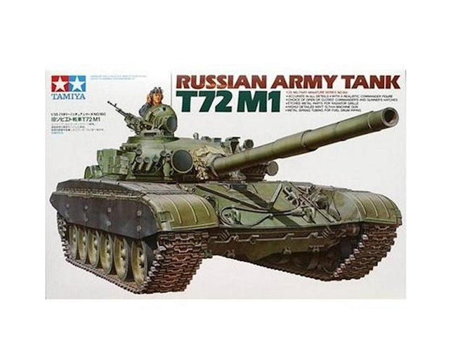 TAM35160, Tamiya 1/35 Russian T72M1 Model Kit