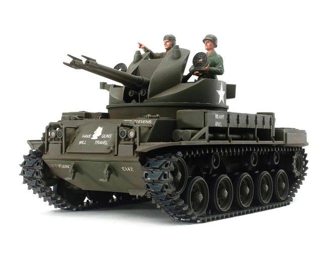 TAM35161, Tamiya US Army A.A. Gun M42 Duster 1/35 Model Tank Kit