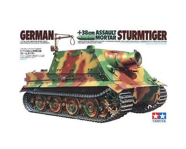 TAM35177, Tamiya 1/35 Grmn Asslt Mortar-Sturmtiger