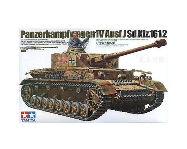 TAM35181, Tamiya 1/35 German Panzer IV Tank Type J Model Kit