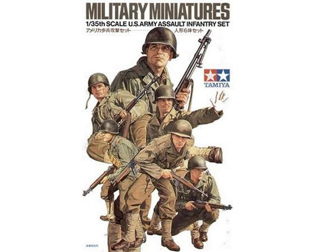 TAM35192, Tamiya 1/35 U.S. Army Assault Infantry Set