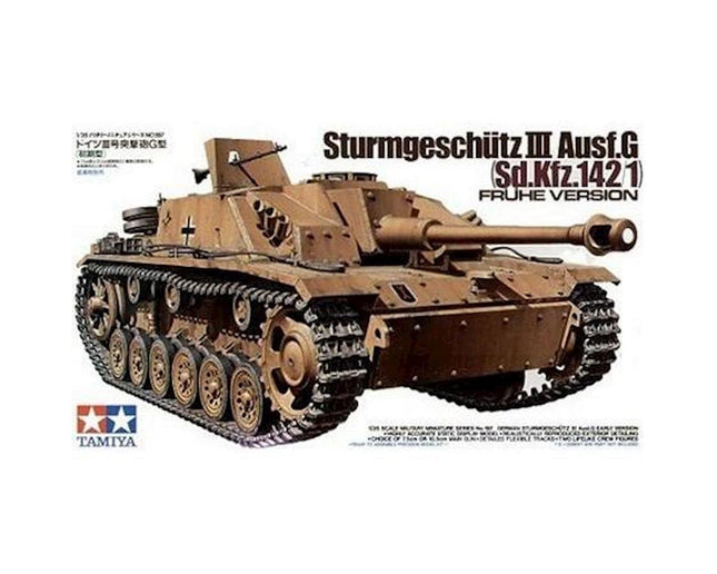 TAM35197, Tamiya 1/35 Sturmgeschutz III Ausf.G Early Model Kit