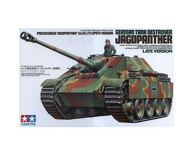 TAM35203, Tamiya 1/35 German Jagdpanther Late Version