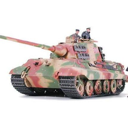 TAM35252, Tamiya 1/35 German King Tiger Tank Model Kit (Ardennes Front)