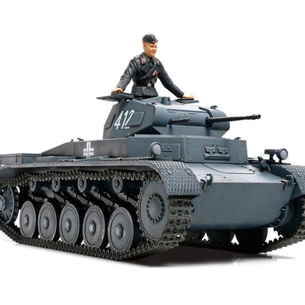 TAM35292, Tamiya Panzerkampfwagen II Ausf.A/B/C 1/35 Model Tank Kit