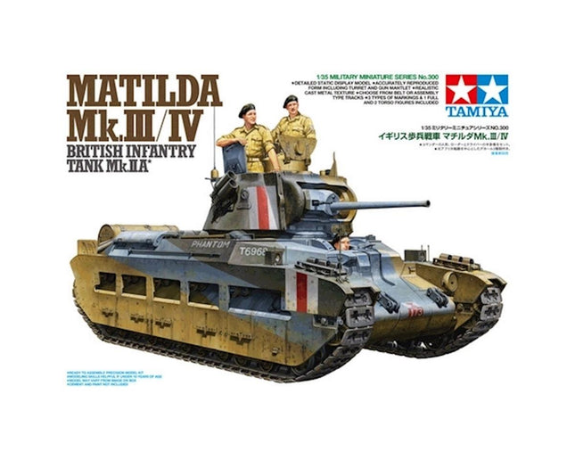 TAM35300, Tamiya 1/35 Matilda Mk.III/IV Infantry Tank