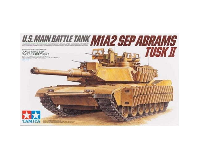 TAM35326, Tamiya 1/35 US Main BattleTank M1A2 SEP Abrams TUSK II