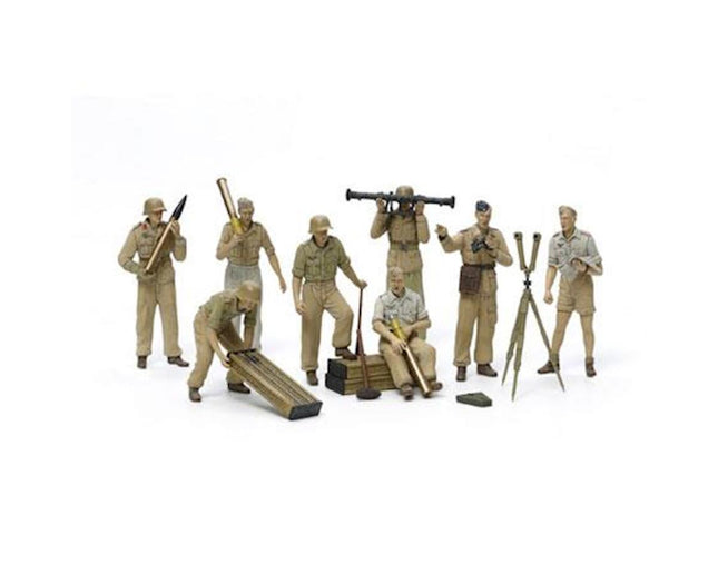 TAM35343, Tamiya 35343,1/35 German Artillery Crew Afr Cor Luftwaffe