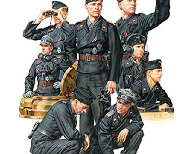 TAM35354, Tamiya 1/35 Wehrmacht Tank Crew Set