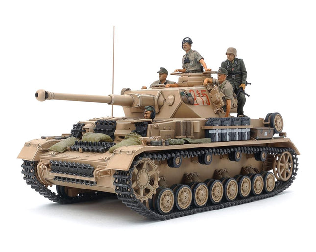 TAM35378, Tamiya German Tank Panzerkampfwagen IV Ausf. G 1/35 Model Tank Kit