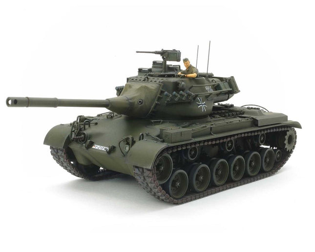 TAM37028, Tamiya M47 Patton West German 1/35 Tank Model Kit