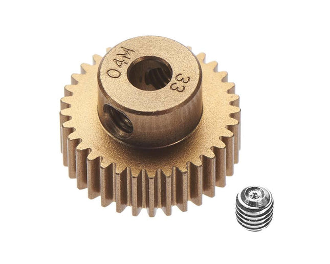 TAM42263, Tamiya 04 Module Pinion Gear 33T Hard Coated Aluminum