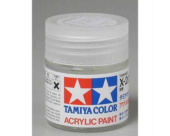 TAM81020, Tamiya X-20A Acryl/Poly Thinner (23ml)