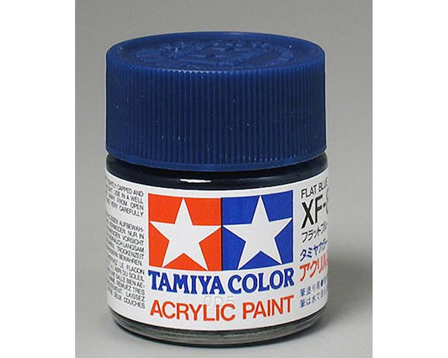TAM81308, Tamiya XF-8 Flat Blue Acrylic Paint (23ml)