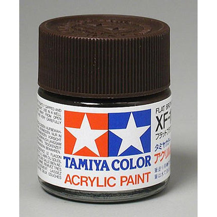 TAM81310, Tamiya XF-10 Flat Brown Acrylic Paint (23ml)