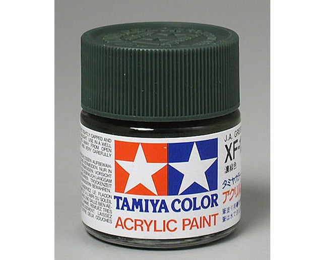 TAM81311, Tamiya XF-11 Flat Jungle Green Acrylic Paint (23ml)