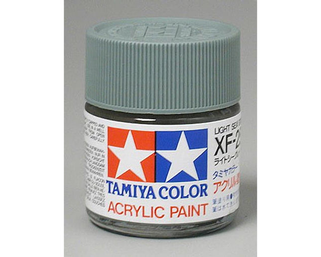 TAM81325, Tamiya XF-25 Flatt Light Sea Grey Acrylic Paint (23ml)