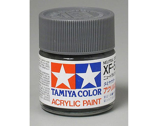 TAM81353, Tamiya XF-53 Flat Neutral Grey Acrylic Paint (23ml)