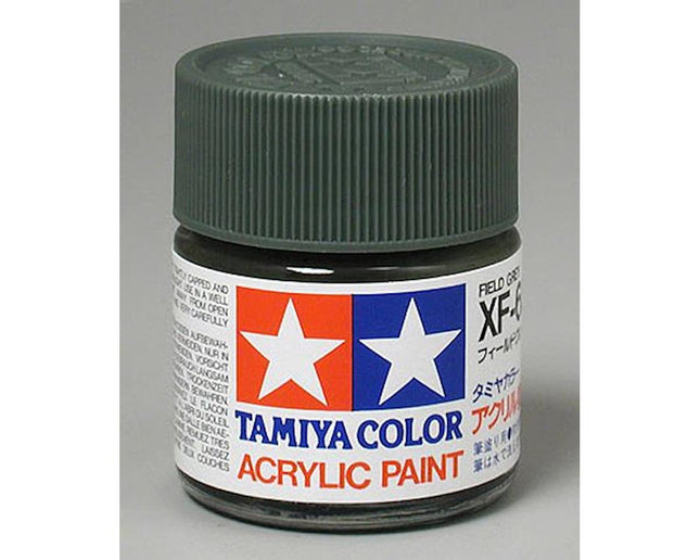 TAM81365, Tamiya XF-65 Flat Field Grey Acrylic Paint (23ml)