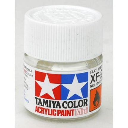 TAM81702, Tamiya XF-2 Flat White Acrylic Paint (10ml)