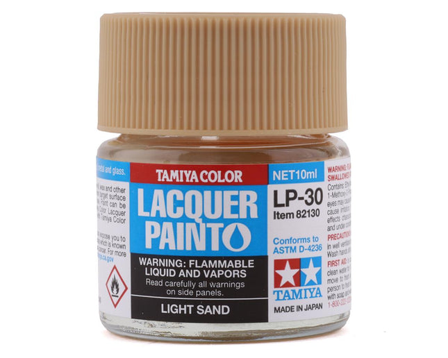 TAM82130, Tamiya LP-30 Light Sand Lacquer Paint (10ml)
